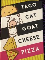 Taco Cat Goat Cheese Pizza card game