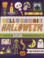 Hello Kawaii Halloween Temporary Tattoos Book